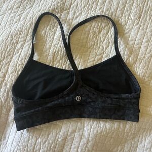 Lululemon Athletica Black Racerback Sports Bra